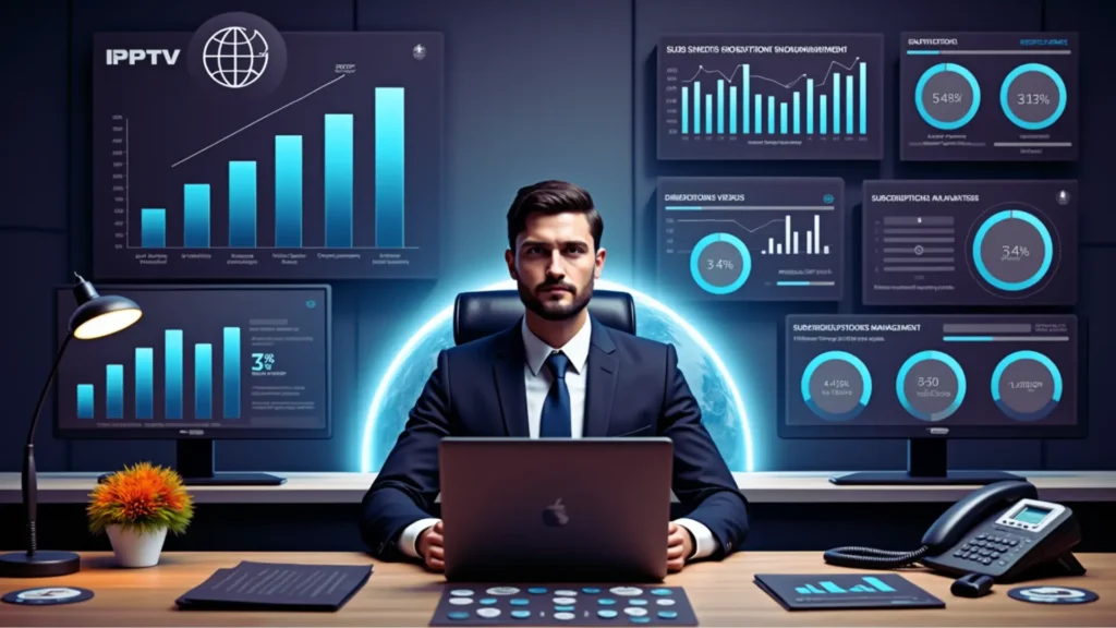 Reseller iptv Panel für Account- und Senderverwaltung