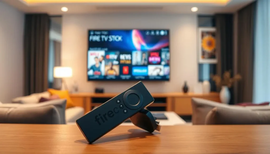 Fire TV Stick iptv im Einsatz mit übersichtlicher Senderstruktur und stabiler Wiedergabe