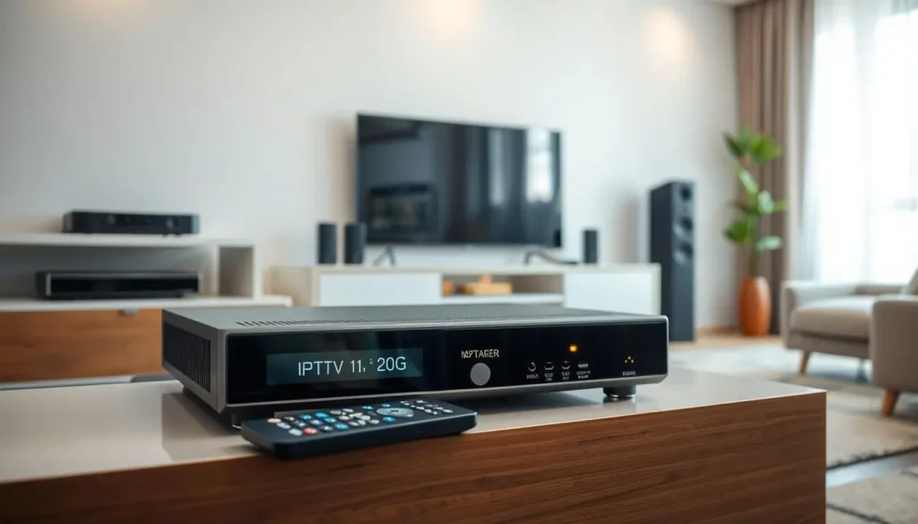 IPTV for receiver Setup am Fernseher