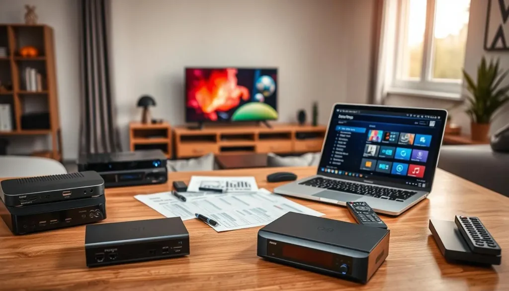 IPTV receiver auf Set-Top-Box