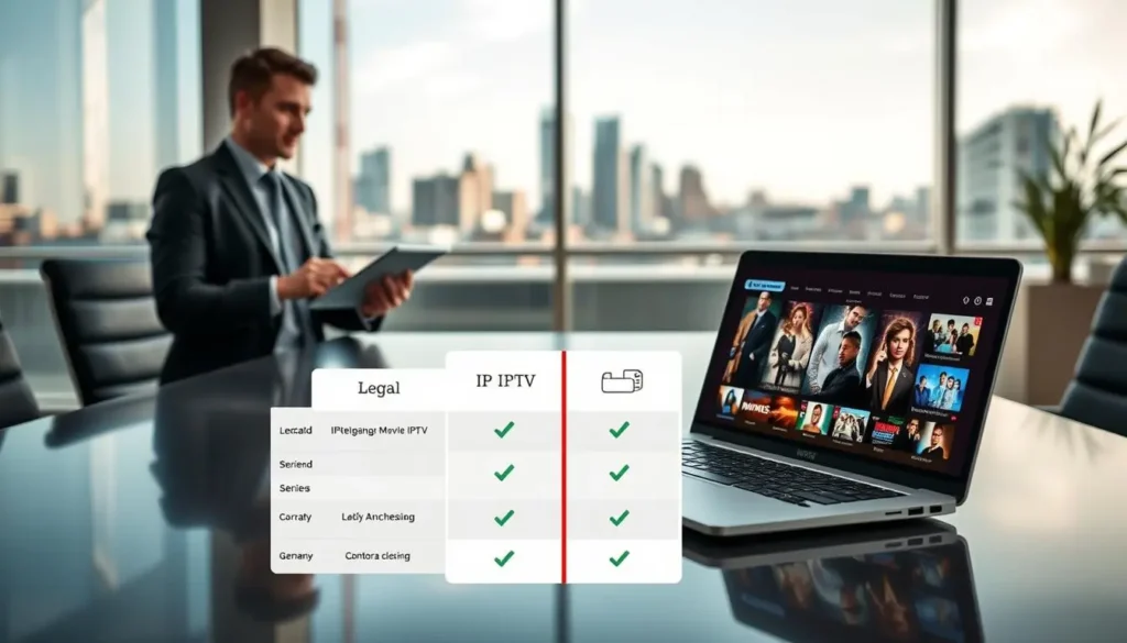 legal iptv mit lizenzierten sendern, sicherem streaming und stabiler bildqualität