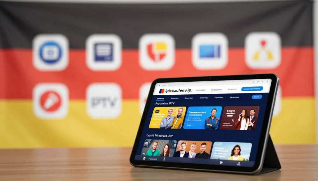 legal IPTV mit alle gerate Nutzung auf Smart TV Tablet Smartphone und Streaming Box