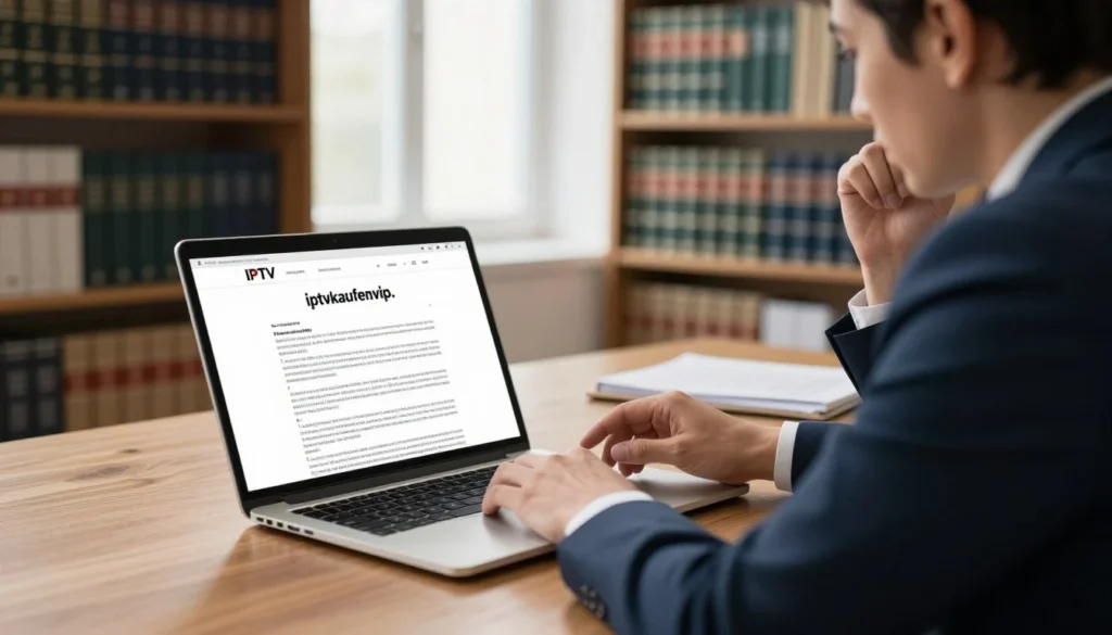 Smart TV Streaming mit legales IPTV Abo auf moderner IPTV Plattform
