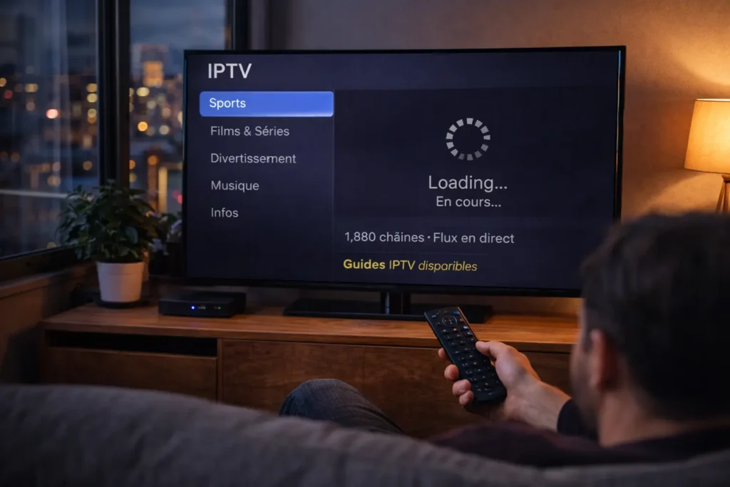 iptv performance mit ladezeit und verzögerung beim senderstart auf smart tv